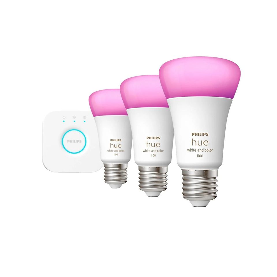 PHILIPS Hue White und Col. Amb. E27 LED 3-er inkl. Hue Bridge in Waiblingen