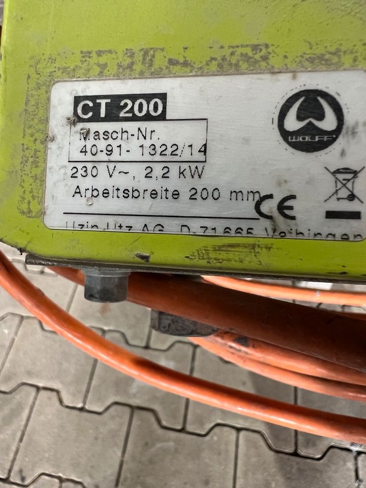 Contec CT 200 Bodenfräse in Langen Emsland