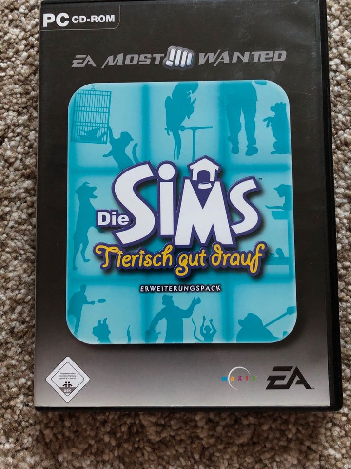 PC Spiel- Die Sims (Tierisch gut drauf) in Recklinghausen