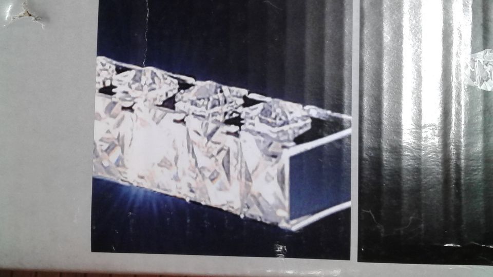 LED AAA Lampe Glas ⭐ Kristall Tisch Hänge Pendel Leuchte Decke in Würzburg