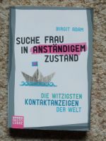 Birgit Adam - Suche Frau in anständigem Zustand - Die witzigsten Niedersachsen - Stadthagen Vorschau