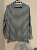 Dünner Pullover, Longsleeve, XXL, hellblau, gestreift Nordrhein-Westfalen - Lohmar Vorschau