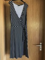 MODESZENE Kleid Punkte Gr. M/36-38 Wickel Polka Dots schwarz/weiß Baden-Württemberg - Oberriexingen Vorschau