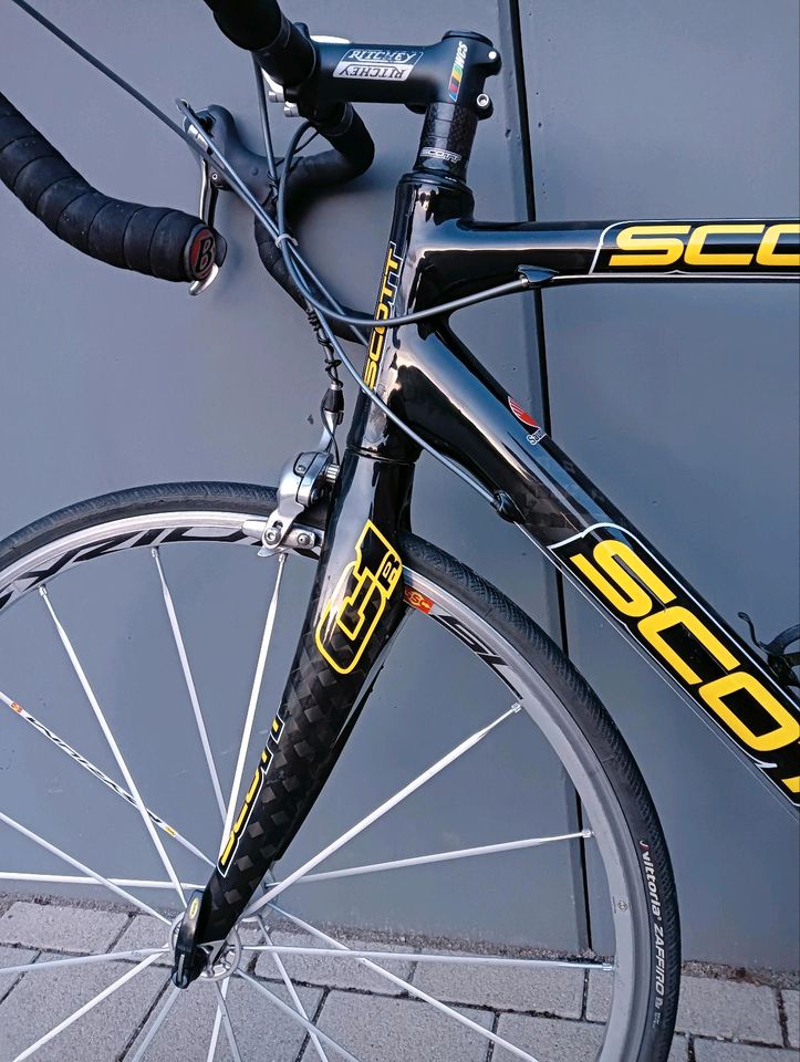 Scott CR1 Team Issue Vollcarbon Rennrad in Saarbrücken