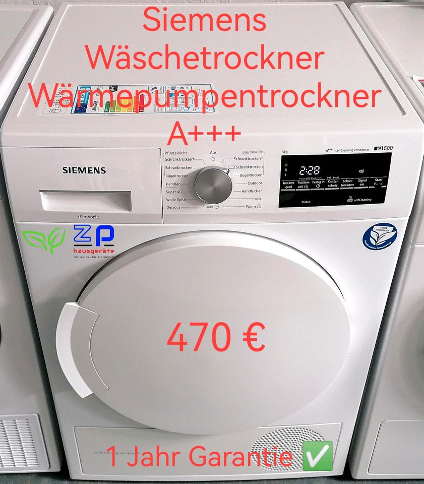 ⭐ Waschmaschine ✅Lieferung✅Garantie✅  Trockner Kondenstrockner in Bad Salzuflen
