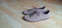 ECCO Damen Sneaker Gr. 41 Nubuk Leder grau Neuwertig! Niedersachsen - Emden Vorschau