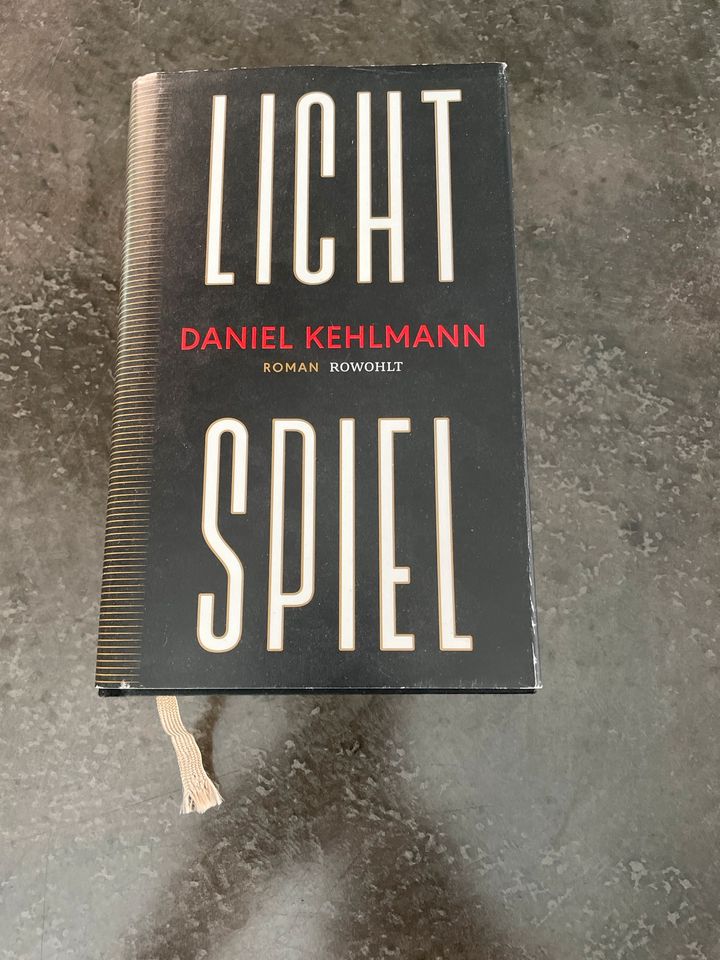Lichtspiel Daniel Kehlmann gebundene Ausgabe in Hamburg