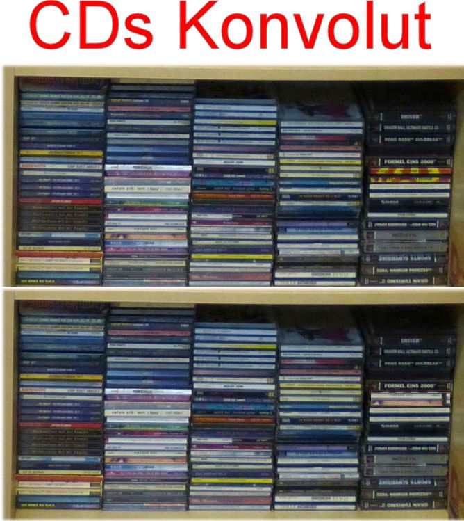 Konvolut Rock n Roll Musik auf CDs, Hits versch. Interpreten in Hünxe