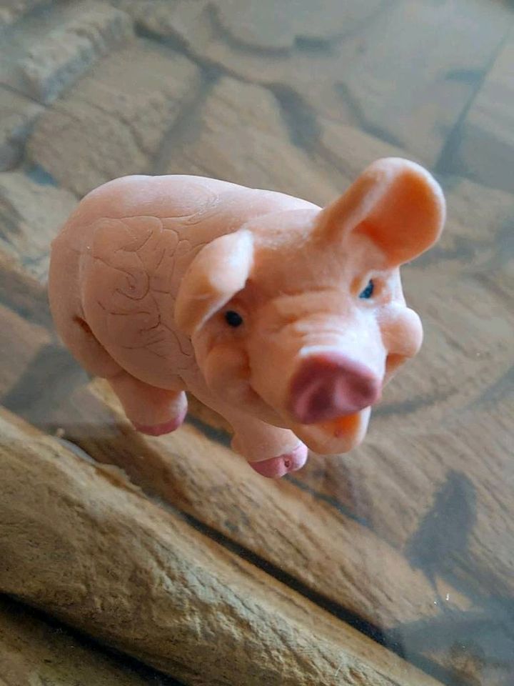 Schleich Schweinefamilie Miniatur von 1995 in Bietigheim-Bissingen