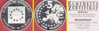 1998 BRD Europawoche Hamburg 5 Euro-Probe nur 500 Exemplare Baden-Württemberg - Eppelheim Vorschau