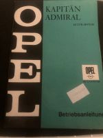 Opel Admiral Kapitän 2,8L Betriebsanleitung Betriebsanleitung NOS Niedersachsen - Cuxhaven Vorschau