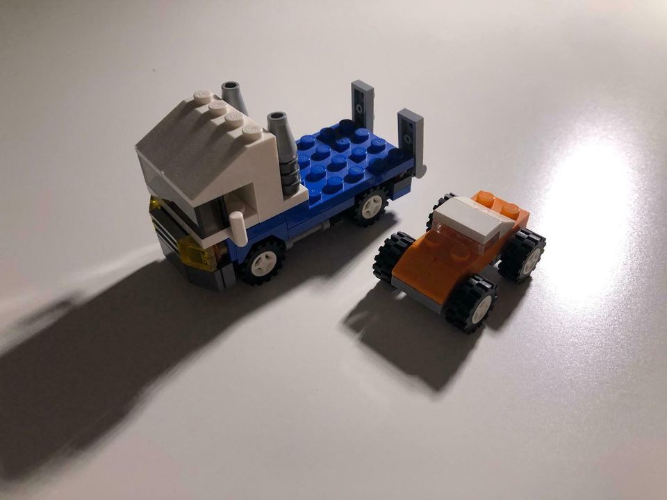 LEGO Creator Set 4838 Lastwagen mit Auto in Hammoor