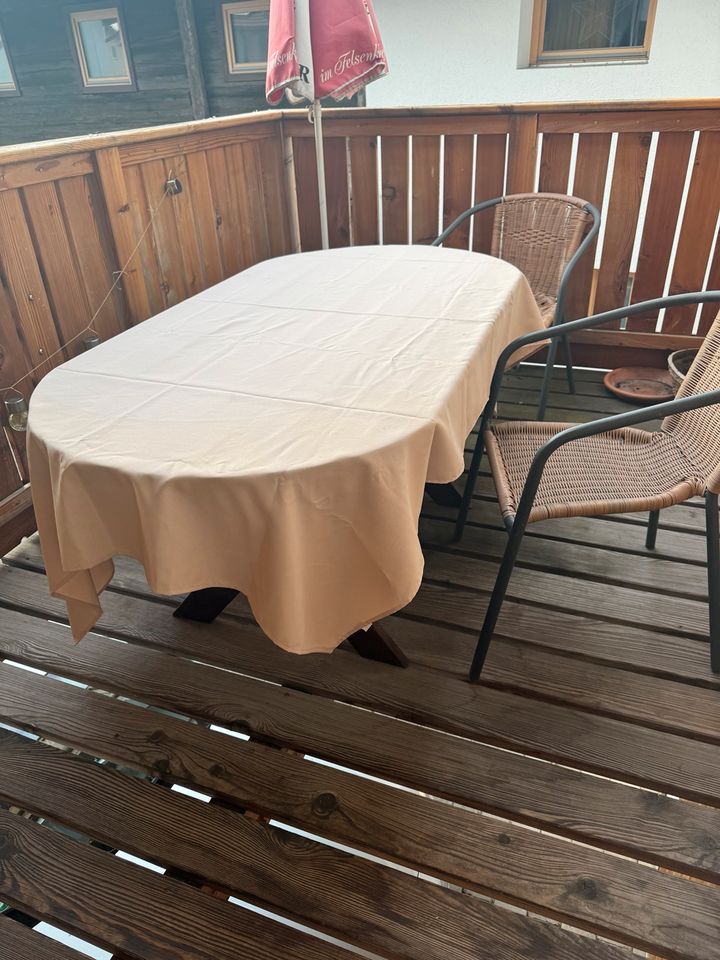 Tisch mit 6 Stühle Outdoor in Obing