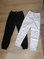 2 Jeans Hosen Gr. 32 + 34 H&M + C&A schwarz weiß Niedersachsen - Bad Pyrmont Vorschau