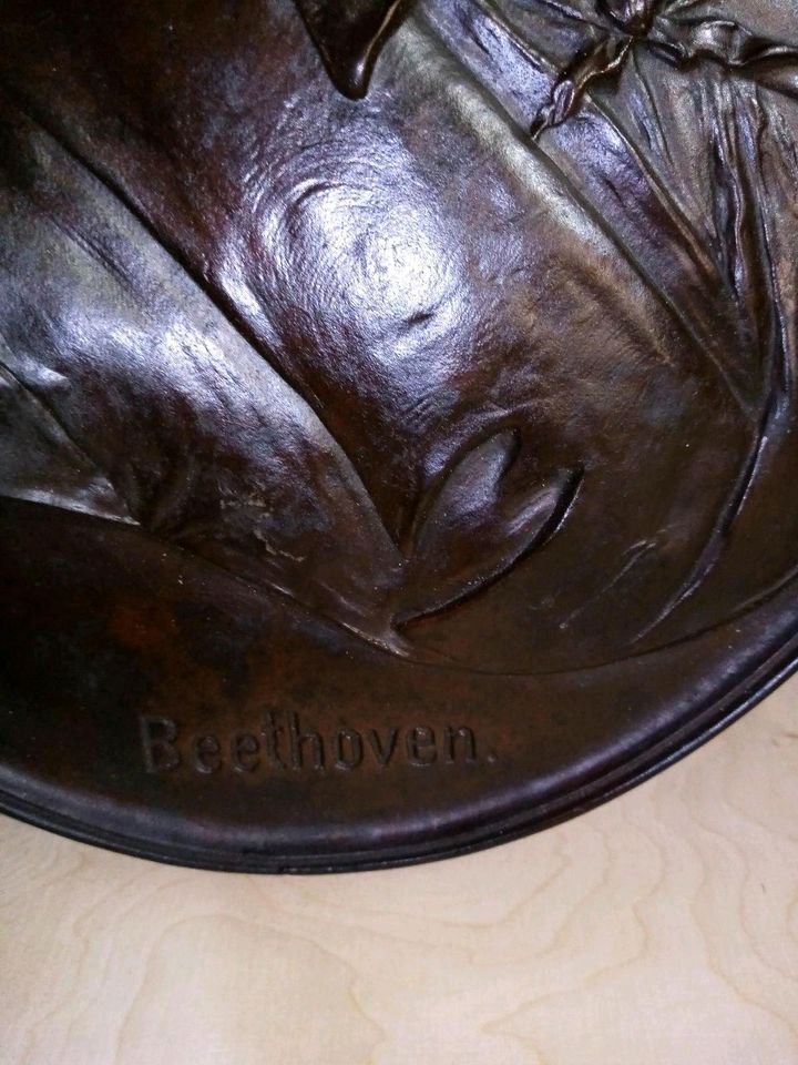 Beethoven Bronze Bild in Essen