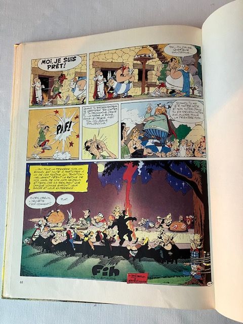 Asterix chez les Helvètes Hardcover bei den Schweizern antik 1972 in Marbach am Neckar