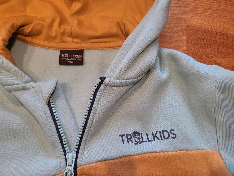 Trollkids Kapuzensweatjacke Jacke Gr. 152 in Arnsdorf