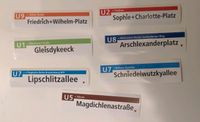 BVG Merch Sticker U-Bahn Stationen sammeln Berlin - Hohenschönhausen Vorschau