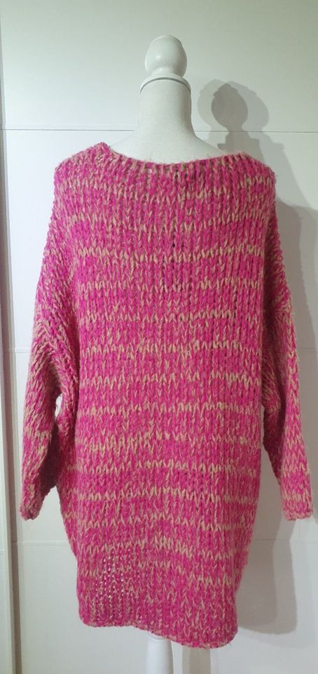 Pullover 42 44 46 Pink Beige Hippie Ibiza neu Grobstrick XXL in Köln