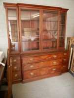 Bücherschrank - Vitrine - Holz - Breakfront Bookcase - England Münster (Westfalen) - Hiltrup Vorschau