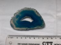 Mineralstein Scheibe Achat blau Bochum - Bochum-Süd Vorschau