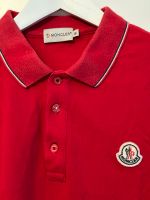 Moncler Polo Shirt rot Größe M Hessen - Weiterstadt Vorschau