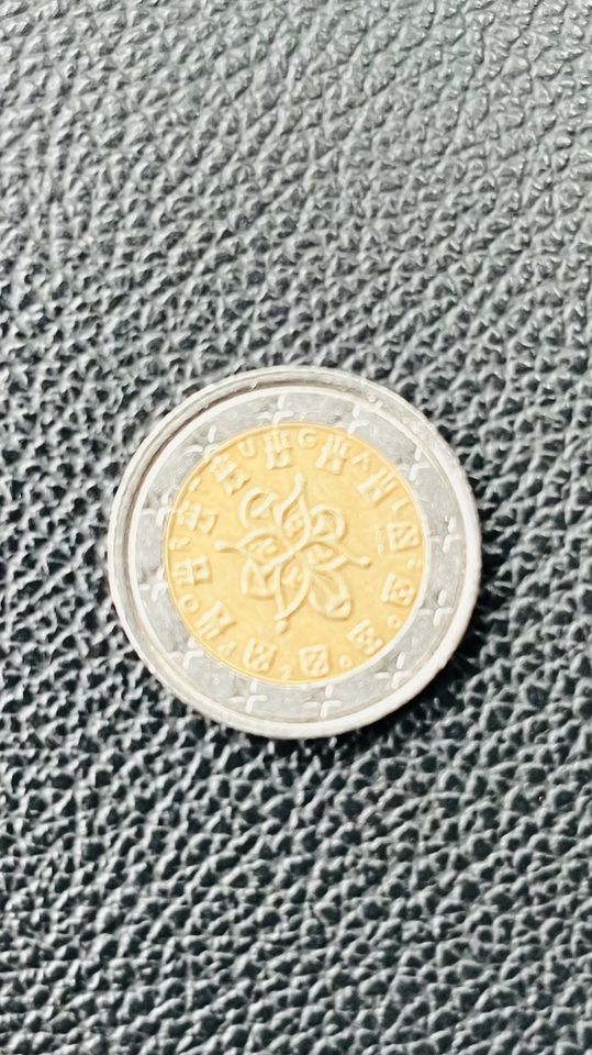 2€ Münze Portugal 2002 FEHLPRÄGUNG in Gundelfingen