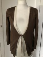 Brunello Cucinelli Cardigan, M braun/Creme Seide Leinen Baumwolle Nordrhein-Westfalen - Gütersloh Vorschau