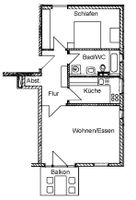 13_EI6538 Neu renovierte und großzügige 2-Zimmer-Eigentumswohnung mit Südbalkon / Tegernheim Bayern - Tegernheim Vorschau