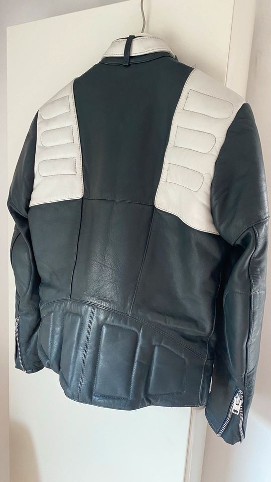 Hein Gericke Hurricane Motorradjacke - Gr. 52 - dunkelblau / w in Vellmar