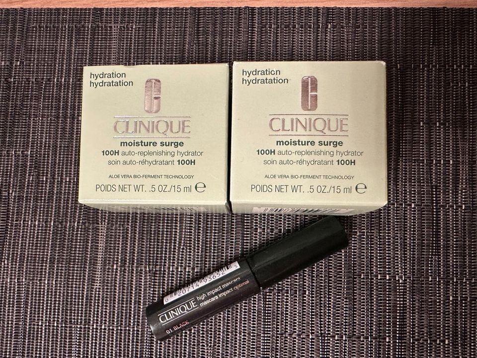 Clinique Set NEU 2 x Moisture Surge & High Impact Mascara in Heilbronn