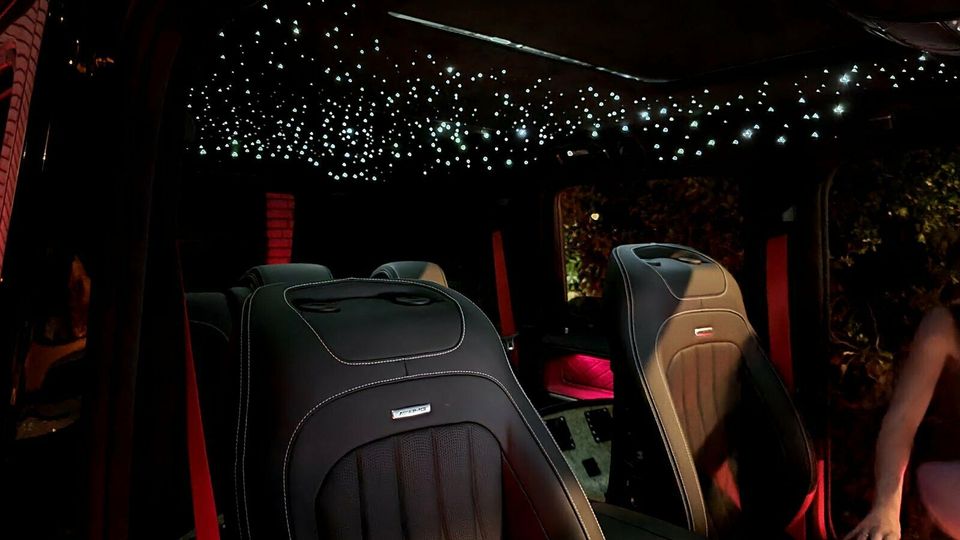 LED Sternenhimmel StarLight BMW Audi VW Benz Ambiente Beleuchtung in Metelen