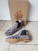 APPLE OF EDEN Chelsea Boots Leder Leopardprint Gr. 36 NEU NP 99€ Nordrhein-Westfalen - Rheda-Wiedenbrück Vorschau