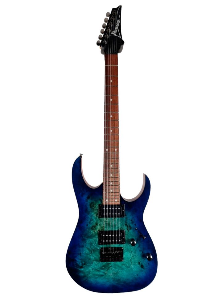 2019 Ibanez RG421PB-SBF Sapphire Blue Flat HH Superstrat in Linsengericht