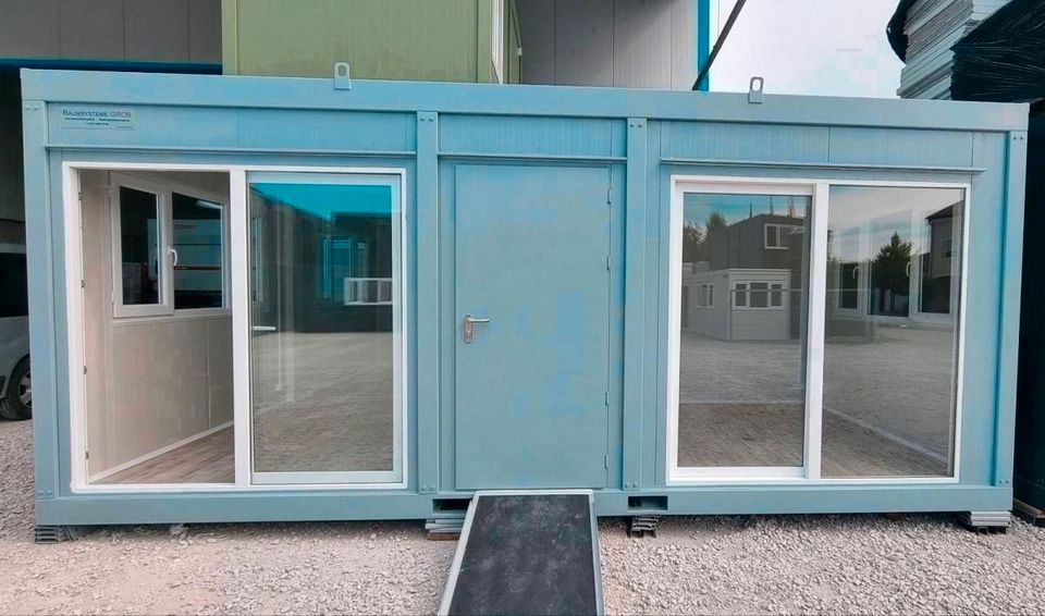 36 m² Raumfläche für Büro - Doppelcontainerlösung für vielseitige Anwendungsbereiche - Bürocontainer Baucontainer Wohnraum - Schlüsselfertige Container kostengünstig kaufen & finanzieren - Garantie in Neubrandenburg