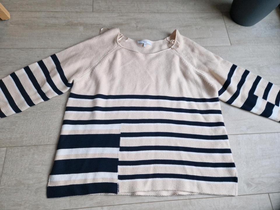 Next Pullover Pulli Streifen Größe 20 (48) ungetragen in Bremen