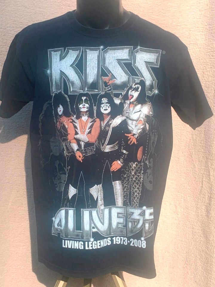Tshirt Kiss Tour 2008 Alive 35 Original Band Rock Music selten M in Rodalben