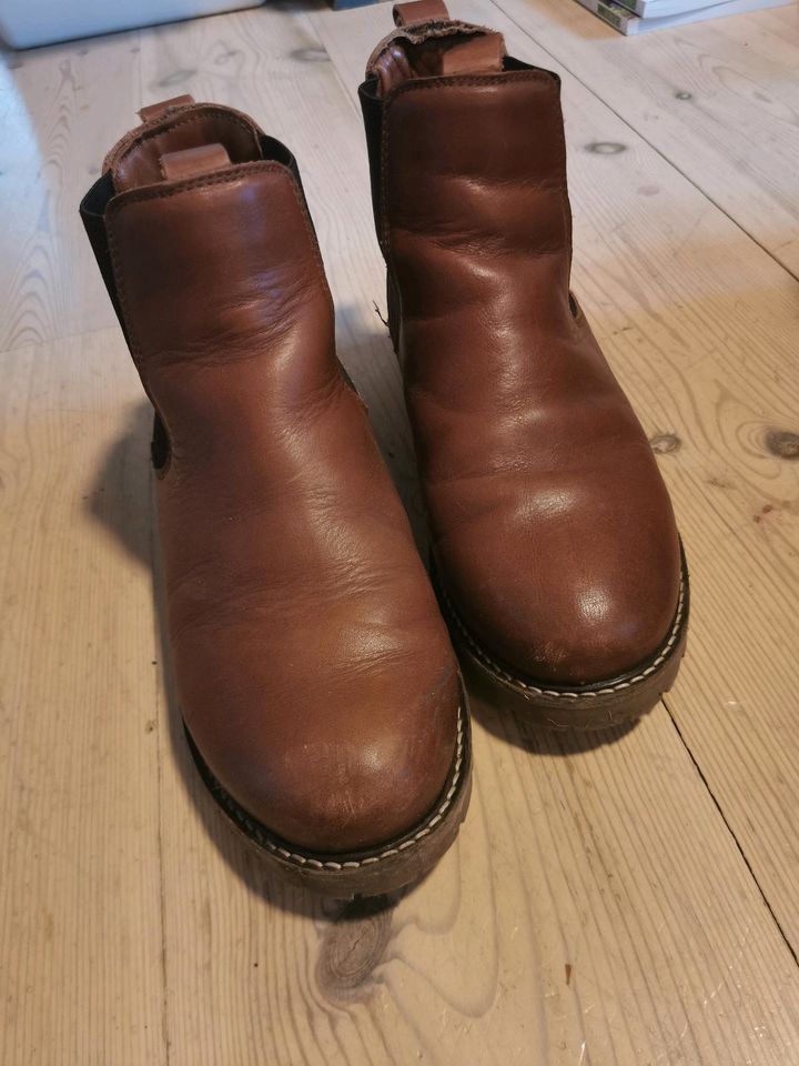 Leder Winter Boots / Stiefeletten in Flensburg