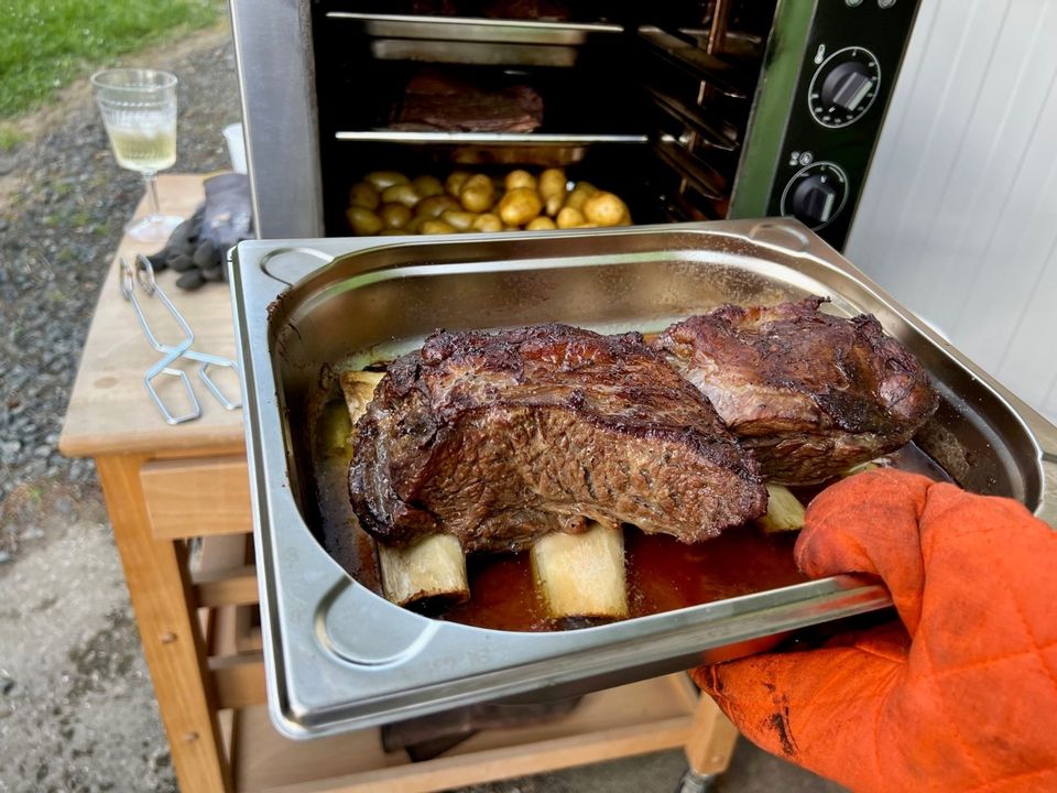 HELIA GASTRONORM Räucherofen BBQ Smoker Gastronomie Küche Profi in Burbach