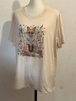 Vintage Shirt Fuchs Natur Boho Creme Retro Magic Wald Tiere Witch Köln - Köln Merheim Vorschau