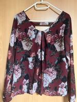 Langarmshirt mit Rosen Blumenshirt von My Hailys, Größe XL Hessen - Rodgau Vorschau