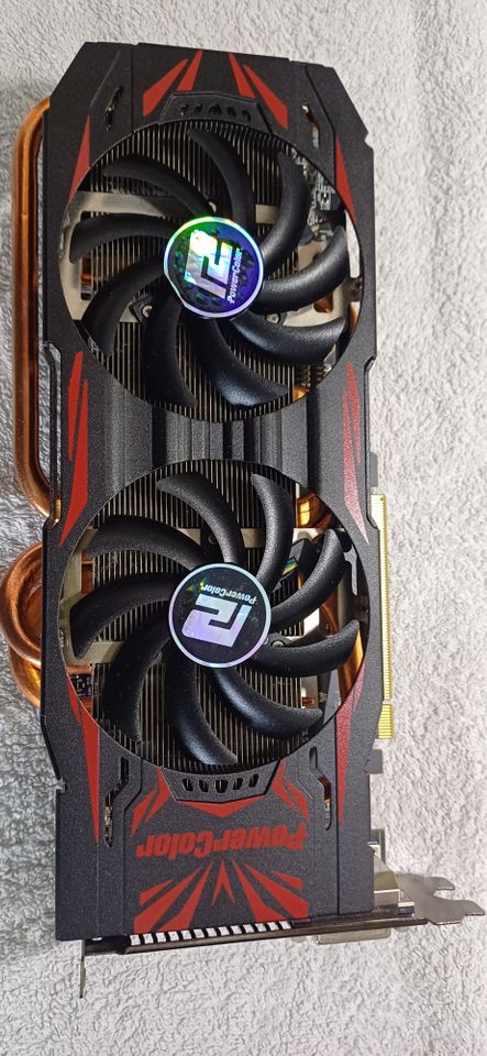 Zweimal Grafikkarte Radeon R9 290 in Leimen