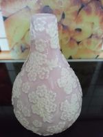 Blumenvase , rosa Vase mit Blumendekor , Lisbeth Dahl Vase Bayern - Neustadt b.Coburg Vorschau