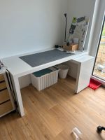 Malm Schreibtisch mit Ausziehplatte Niedersachsen - Pattensen Vorschau