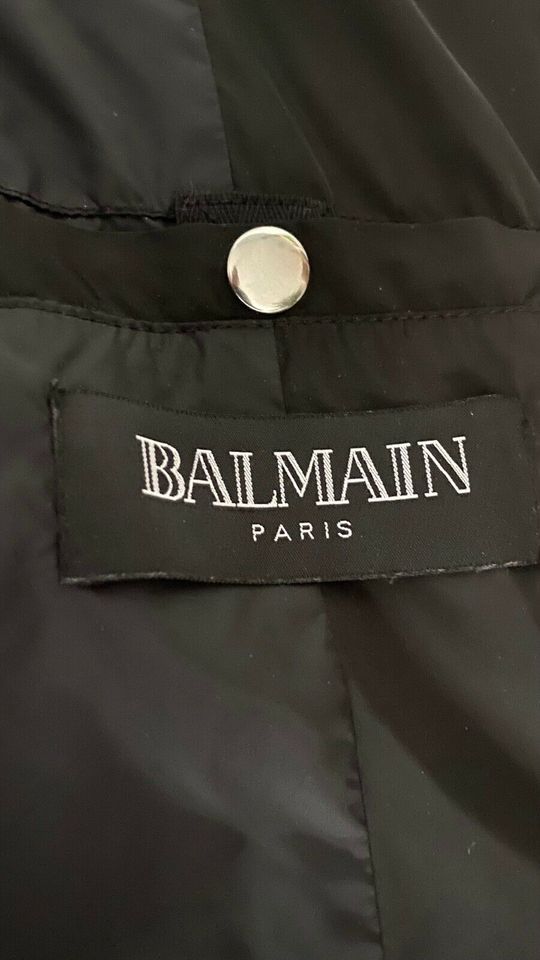 BALMAIN Bikerjacke (Biker Jacke) - Größe 50 - top in Unterföhring