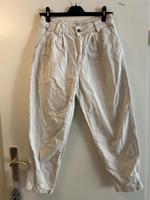 Bershka wide leg jeans Ballon Hose bundfalten Creme 38 40 M L Nordrhein-Westfalen - Pulheim Vorschau