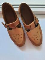 Italienische Sommerschuhe, Gr. 35-36, Leder Hannover - Bothfeld-Vahrenheide Vorschau