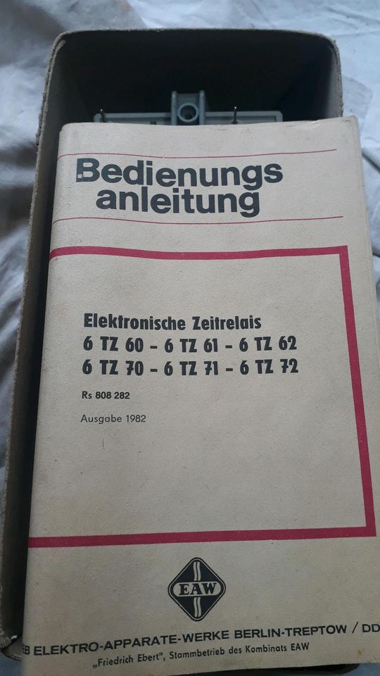 Elektronisches Zeitrelais 6TZ60 in Drewitz (b Burg b Magdeburg)