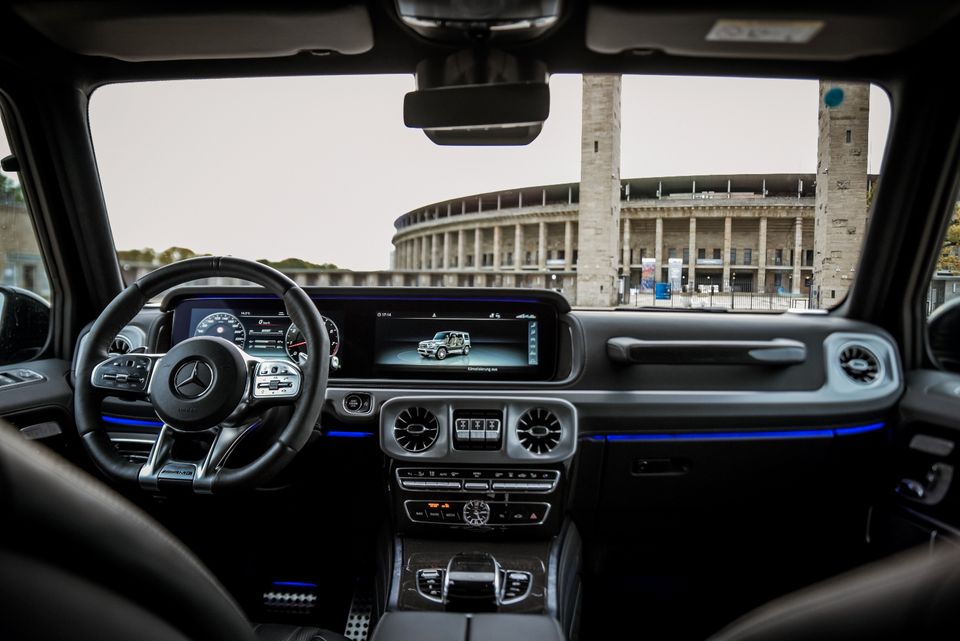 Mercedes-Benz G63 AMG mieten SUV G-Klasse G 63 Hochzeitsauto Sportwagen in Berlin