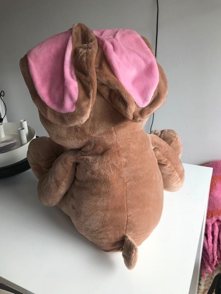 SÜSS Riesen Osterhase 70cm Plüschtier braun Hase Deko H&M Home in Hamburg